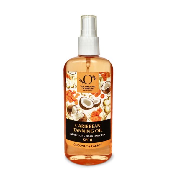 Caribbean Tanning Oil Coconut + Carrot SPF 8